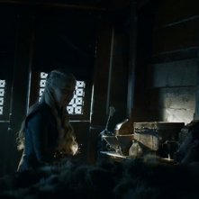Il trono di spade: Dany e Jon una scena dell'episodio Oltre la Barriera