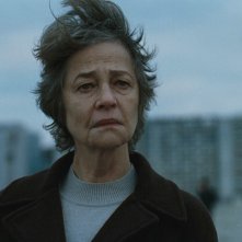 Hannah: un'inquadratura ravvicinata di Charlotte Rampling
