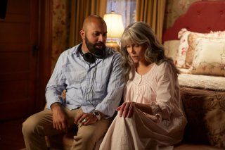 Le nostre anime di notte: Jane Fonda e il regista Ritesh Batra sul set del film