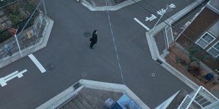 The Third Murder: Koji Yakusho in un'immagine dall'alto del film
