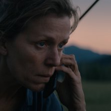 Tre manifesti a Ebbing, Missouri: un primo piano di Frances McDormand