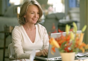 Tutto può succedere: Diane Keaton in un momento del film