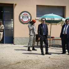 L'ordine delle cose: Paolo Pierobon, Giuseppe Battiston e Olivier Rabourdin in una scena del film