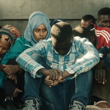 L'ordine delle cose: Yusra Warsama in una scena del film