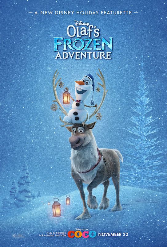 Olaf's Frozen Adventure: il poster della featurette
