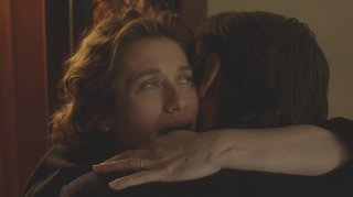 Dove non ho mai abitato: Emmanuelle Devos e Fabrizio Gifuni (di spalle) in un momento del film