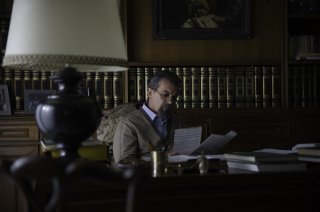 La musica del silenzio: Antonio Banderas in una scena del film
