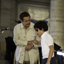 La musica del silenzio: Ennio Fantastichini in una scena del film