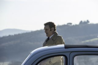 La musica del silenzio: Francesco Salvi in una scena del film