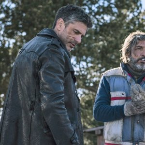 Neve nera: Ricardo Darín e Leonardo Sbaraglia in una scena del film