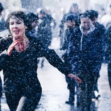 What Happened to Monday: Noomi Rapace in fuga in una scena del film