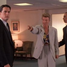 I segreti di Twin Peaks: Kyle MacLachlan con David Bowie e Miguel Ferrer