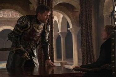 Il Trono di Spade: l'attore Nikolaj Coster-Waldau nell'episodio The Dragon and the Wolf