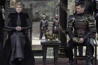 Il trono di spade: i gemelli Lannister in una scena del finale della settima stagione