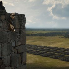 Il trono di spade: una scena dell'episodio The Dragon and the Wolf