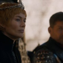 Il trono di spade: Cersei in una scena del finale della settima stagione