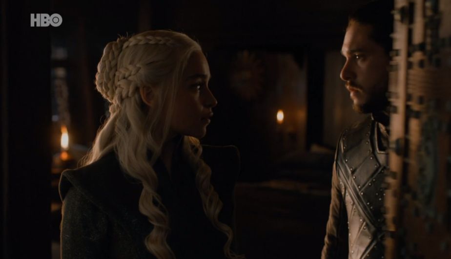 Il trono di spade: Dany e Jon in The Dragon and the Wolf