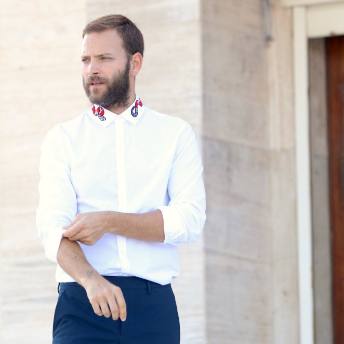 Venezia 2017: Alessandro Borghi in posa