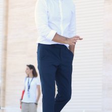 Venezia 2017: Alessandro Borghi arriva al photocall