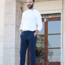 Venezia 2017: Alessandro Borghi al photocall a lui dedicato