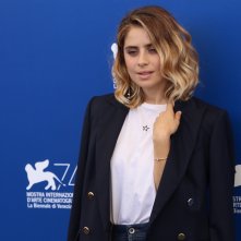 Venezia 2017: Greta Scarano al photocall delle giurie