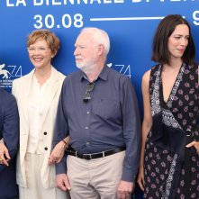 Venezia 2017: Edgar Wright, David Stratton, Annette Bening, Rebecca Hall al photocall delle giurie