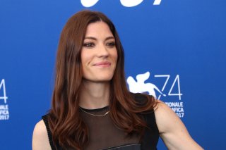 Venezia 2017: Jennifer Carpenter sorridente al photocall di Brawl in Cell Block 99