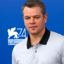 Venezia 2017: Matt Damon al photocall di Suburbicon