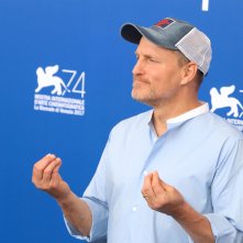 Venezia 2017: l'attore Woody Harrelson al photocall di Three Billboards Outside Ebbing, Missouri