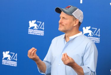 Venezia 2017: l'attore Woody Harrelson al photocall di Three Billboards Outside Ebbing, Missouri