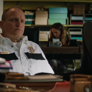 Tre manifesti a Ebbing, Missouri: Woody Harrelson in una scena