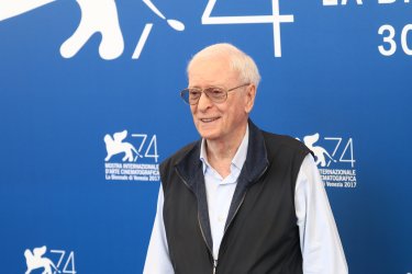 Venezia 2017: uno scatto di  Michael Caine al photocall di My Generation