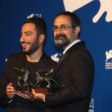 Venezia 2017: Vahid Jalilvand al photocall dei premiati