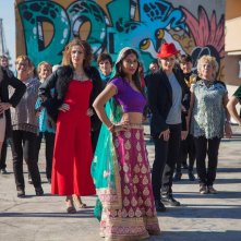 Babylon Sisters: Yasemin Sannino, Lucia Mascino e Nav Ghotra in un'immagine promozionale del film