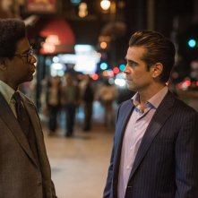 Roman J. Israel, Esq.: Denzel Washington e Colin Farrell in una scena del film