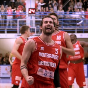 Tiro libero: Simone Riccioni in una scena del film