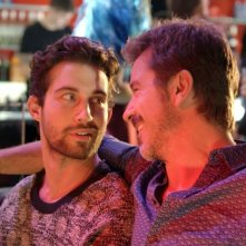 Tiro libero: Simone Riccioni e Paolo Conticini in una scena del film