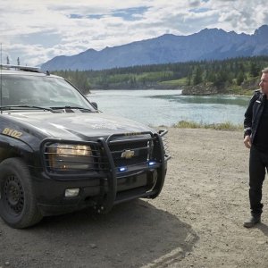 Tin Star: Tim Roth in un momento della prima stagione