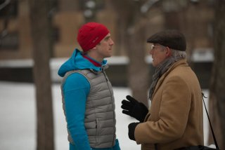L'incredibile vita di Norman: Richard Gere e Dan Stevens in un momento del film