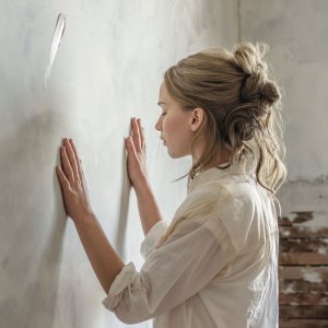 Madre!: Jennifer Lawrence in una scena del film