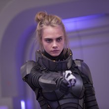 Valerian e la città dei mille pianeti: Cara Delevingne in una scena del film