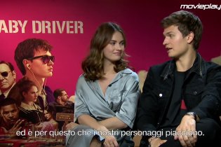 Baby Driver: videointervista a Ansel Elgort e Lily James