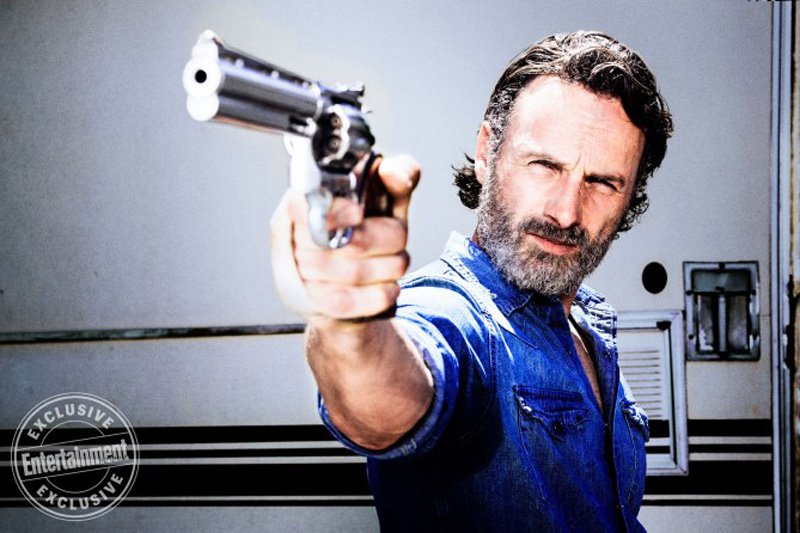 The Walking Dead: una foto promozionale di Andrew Lincoln