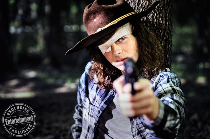Chandler Riggs As Carl Grimesc2A0 The Walking Dead   Season 8 Gallery Photo Credit Alan Clarke Amc
