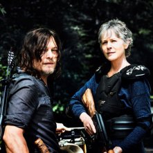 Norman Reedus As Daryl Dixon Melissa Mcbride As Carol Peletierc2A0 The Walking Dead   Season 8 Gallery Photo Credit Alan Clarke Amc 2