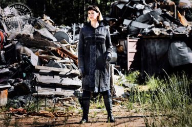 The Walking Dead: una foto di Pollyanna McIntosh