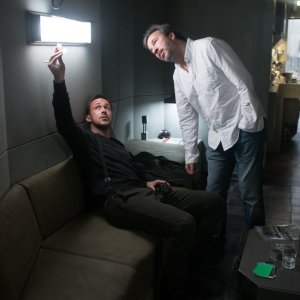 Blade Runner 2049: Ryan Gosling e Denis Villeneuve sul set