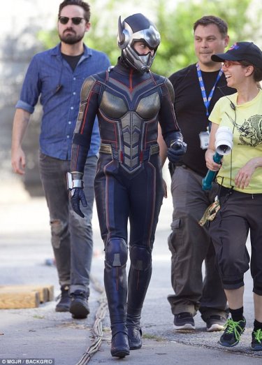 Ant-Man and the Wasp: Evangeline Lilly sul set di Atlanta