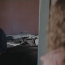 Dopo la guerra: Charlotte Cétaire e Giuseppe Battiston in un momento del film