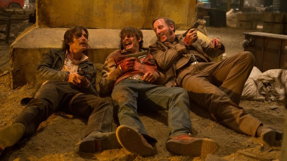 Free Fire, una scena del film